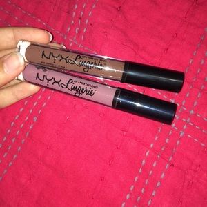 NYX liquid lipsticks
